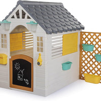 Dolu Children's Garden Playhouse with Fence