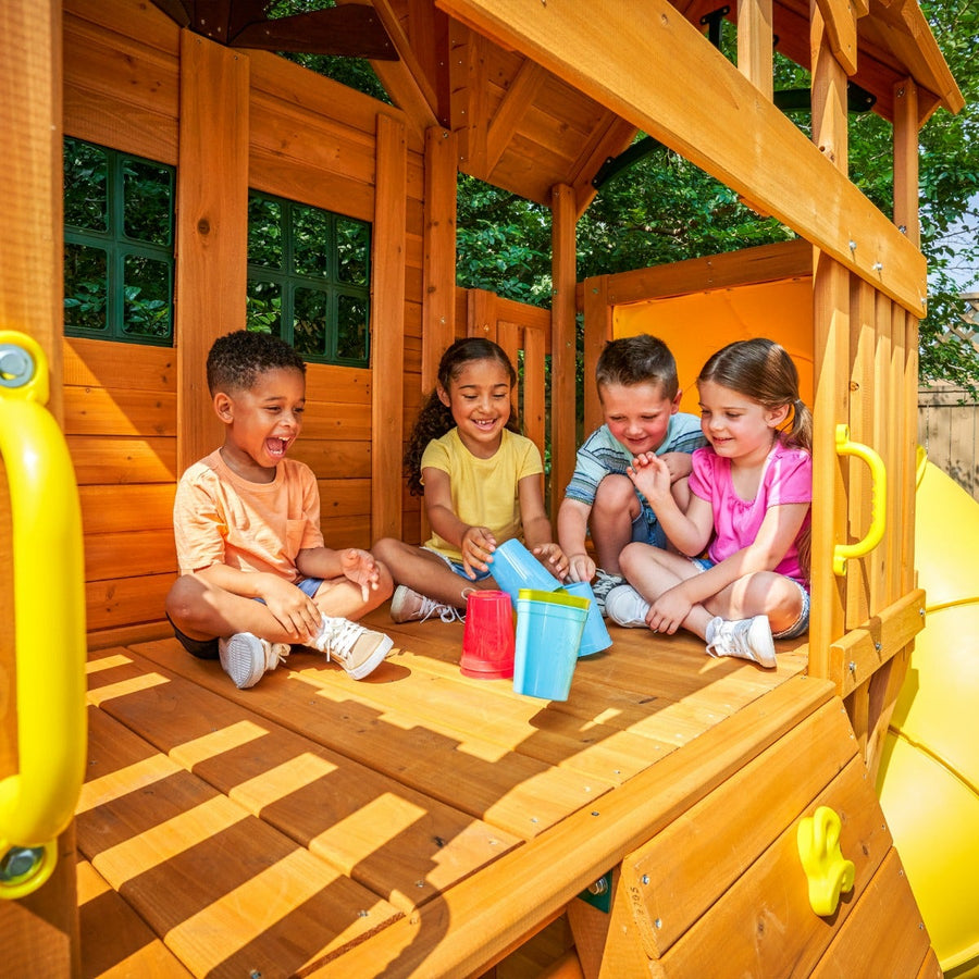 Boulder Station Swing Set - Installation Available