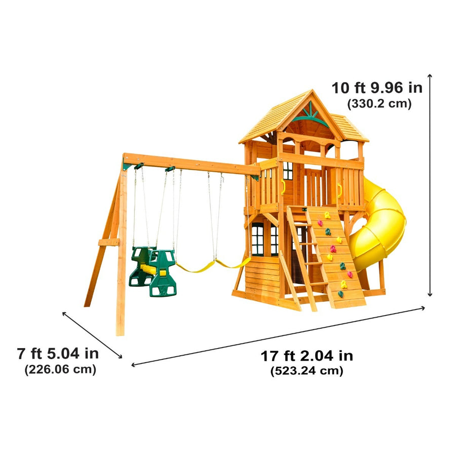 Boulder Station Swing Set - Installation Available